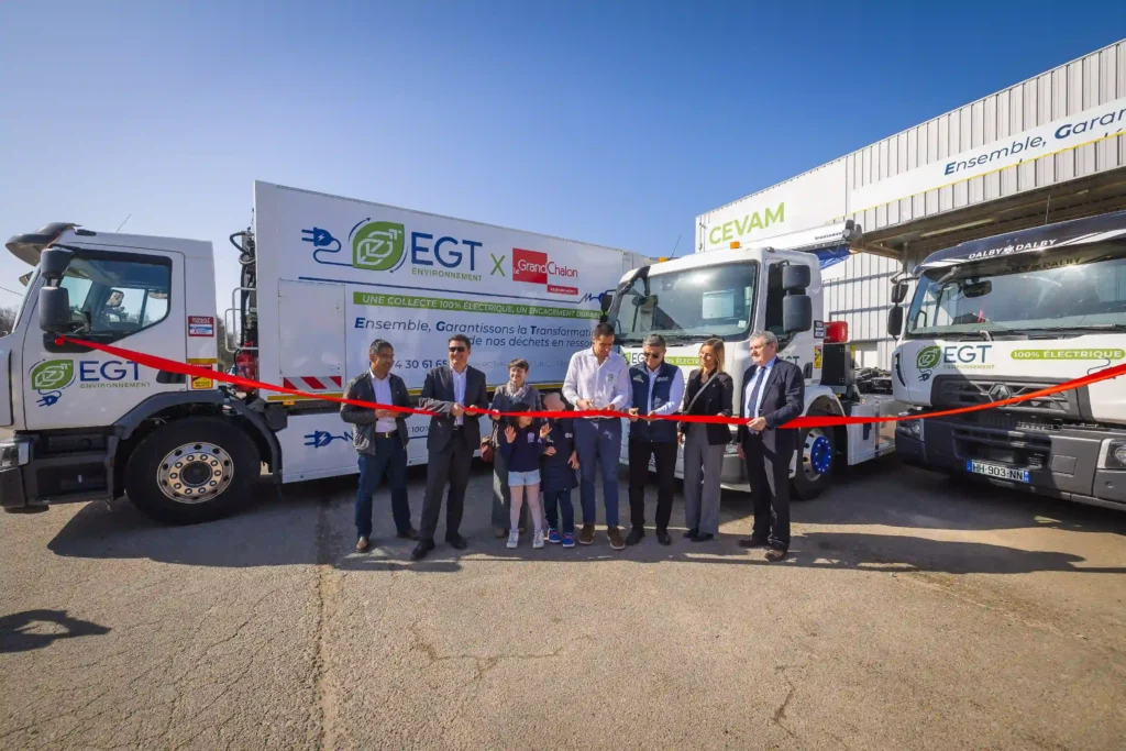 bernard truck inauguration