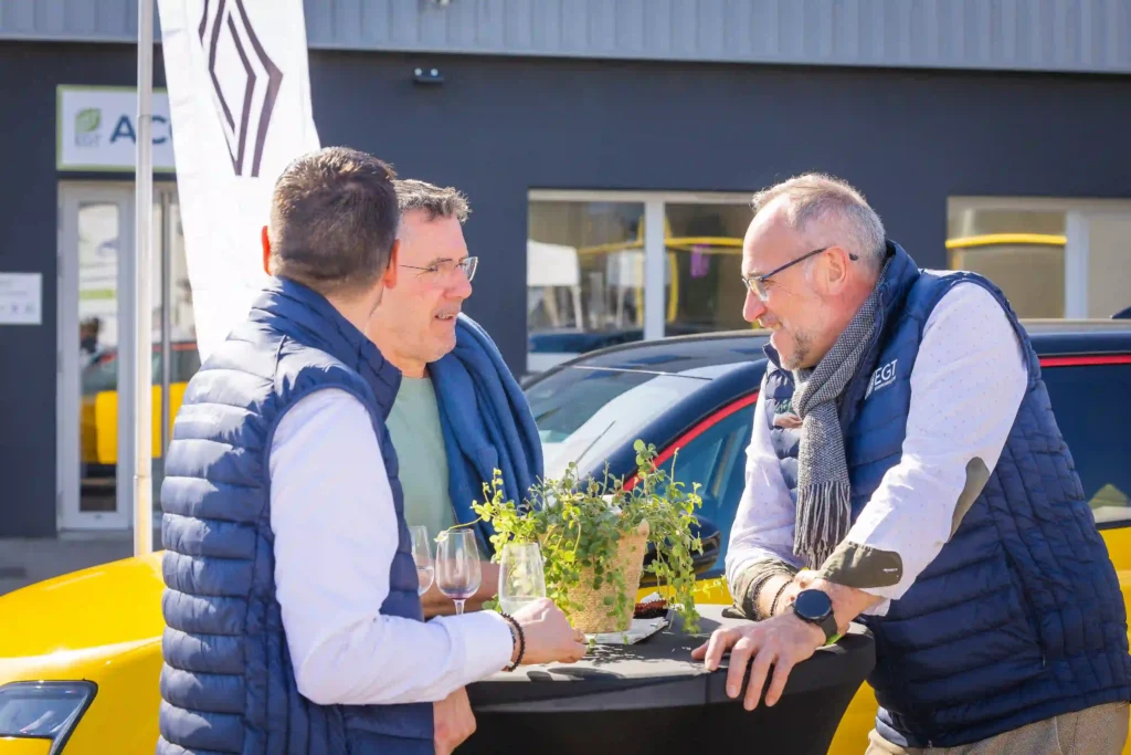 bernard truck inauguration