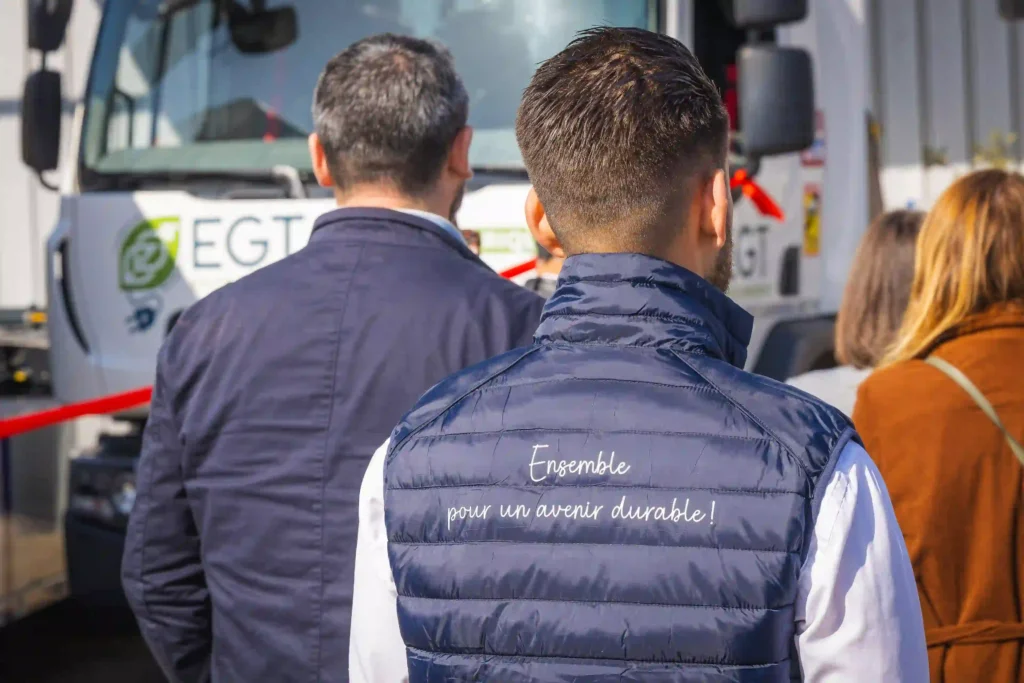 bernard truck inauguration