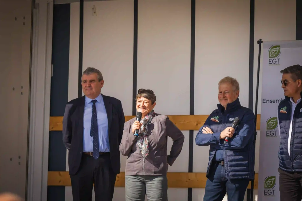 bernard truck inauguration