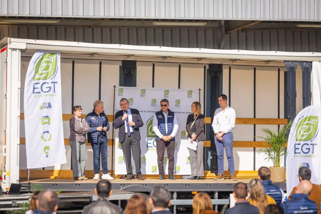 bernard truck inauguration