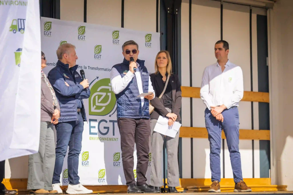 bernard truck inauguration