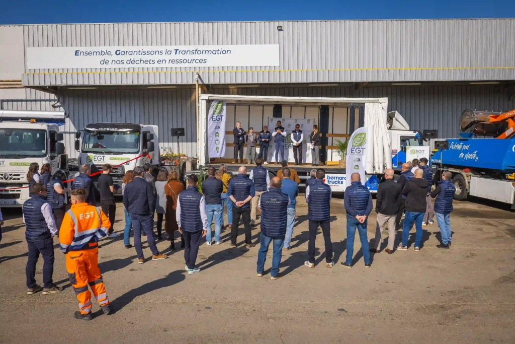 bernard truck inauguration