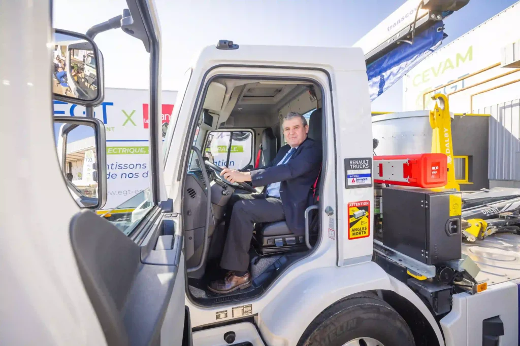 bernard truck inauguration